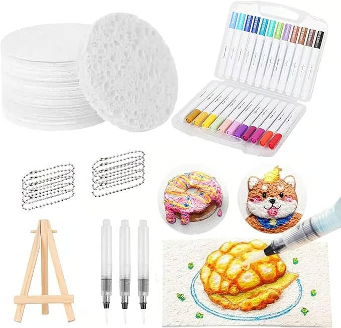 Magic 3D Foam Texture Painting Kit