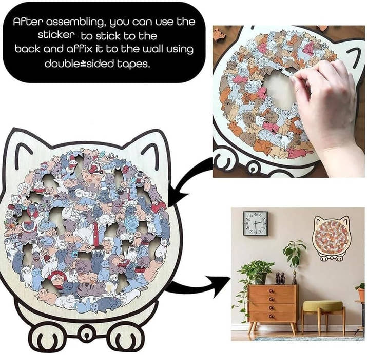 Cat Haven Wooden Jigsaw Puzzle™