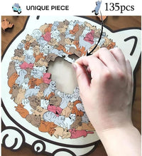 Cat Haven Wooden Jigsaw Puzzle™