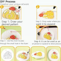 Magic 3D Foam Texture Painting Kit