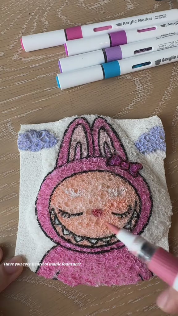 Magic 3D Foam Texture Painting Kit video