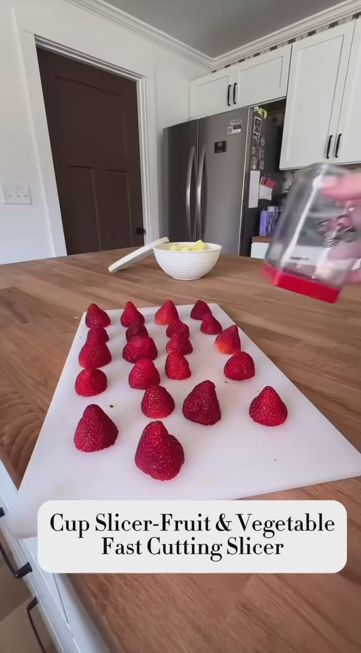 Fruit & Vegetable Fast Cutting Slicer video