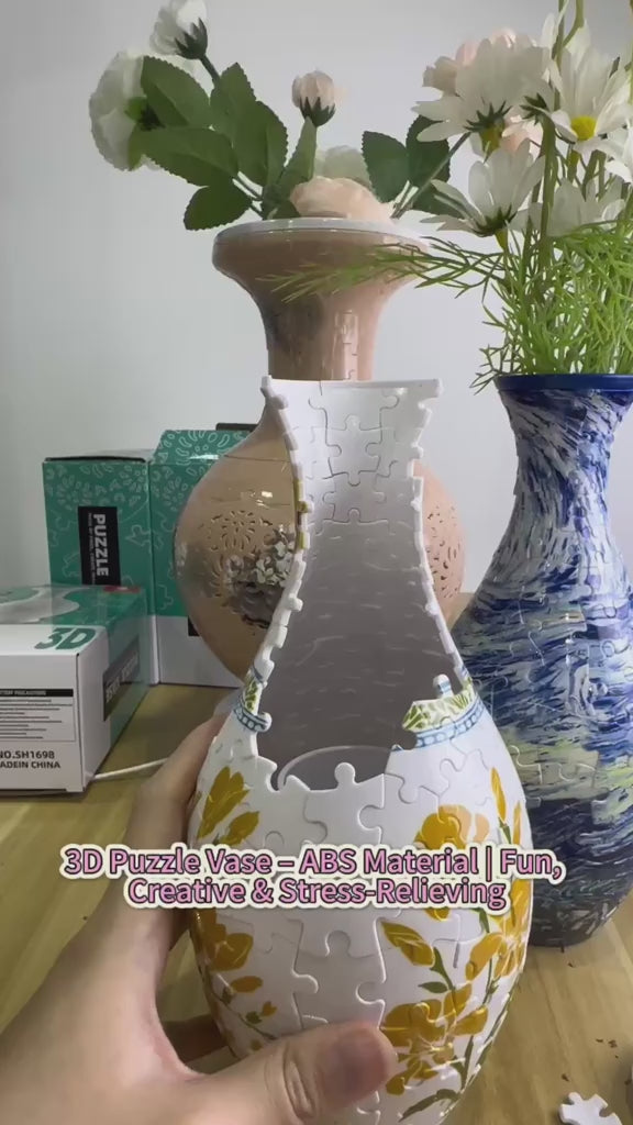 3D Puzzle Vase video