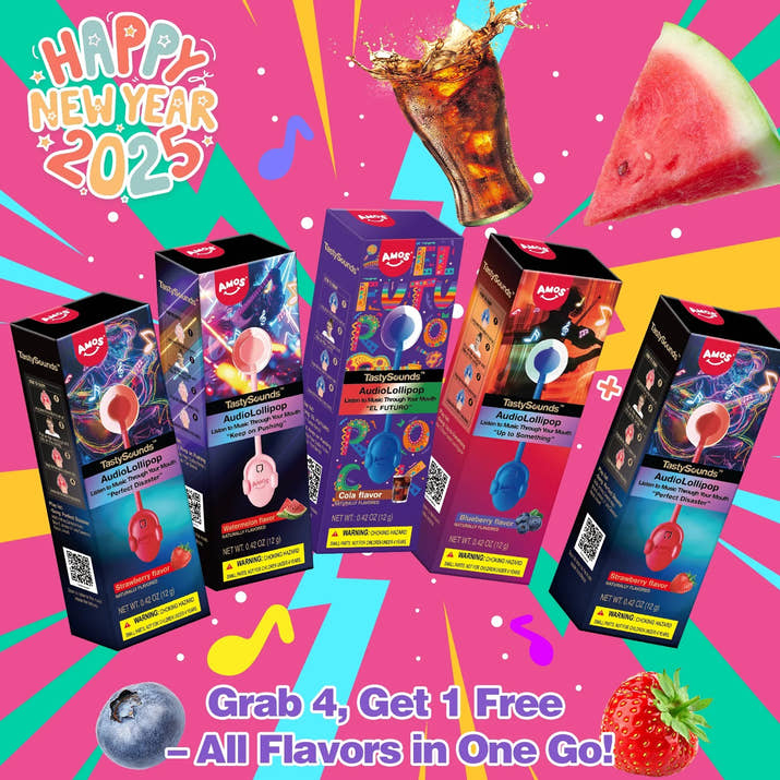 Music Lollipop 4 Flavor-Mix